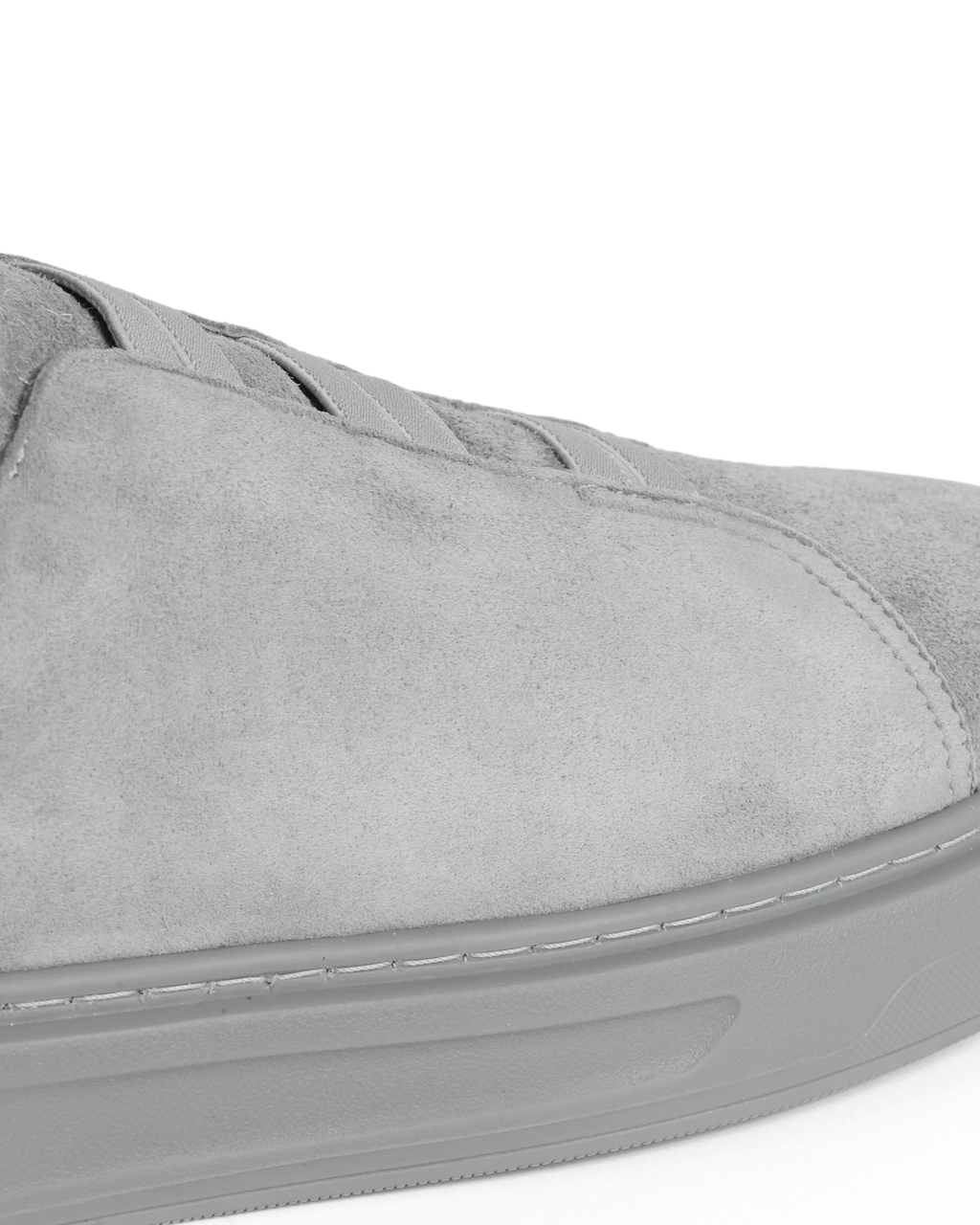 Handmade Goat Suede Slip-On Trainers