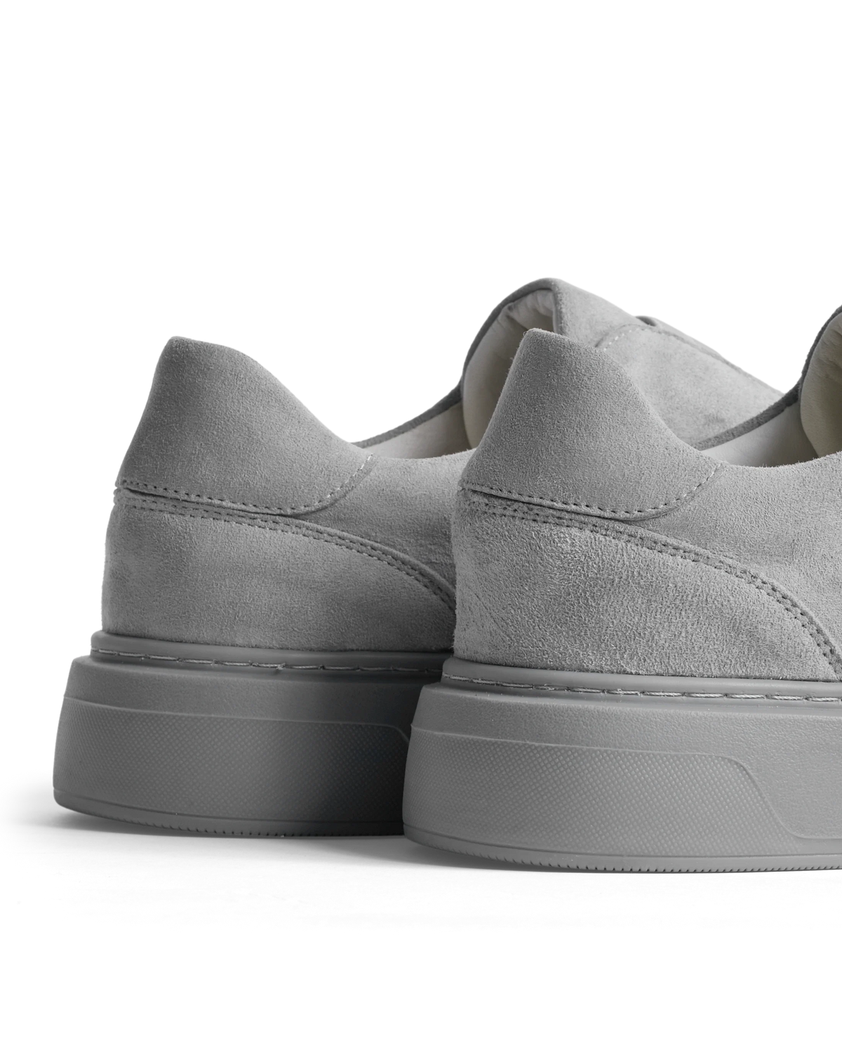 Handmade Goat Suede Slip-On Trainers