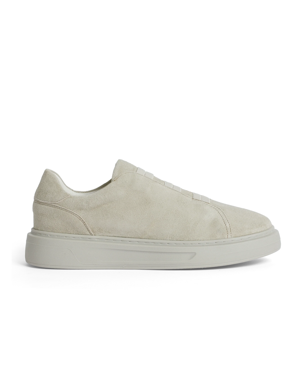 Handmade Goat Suede Slip-On Trainers