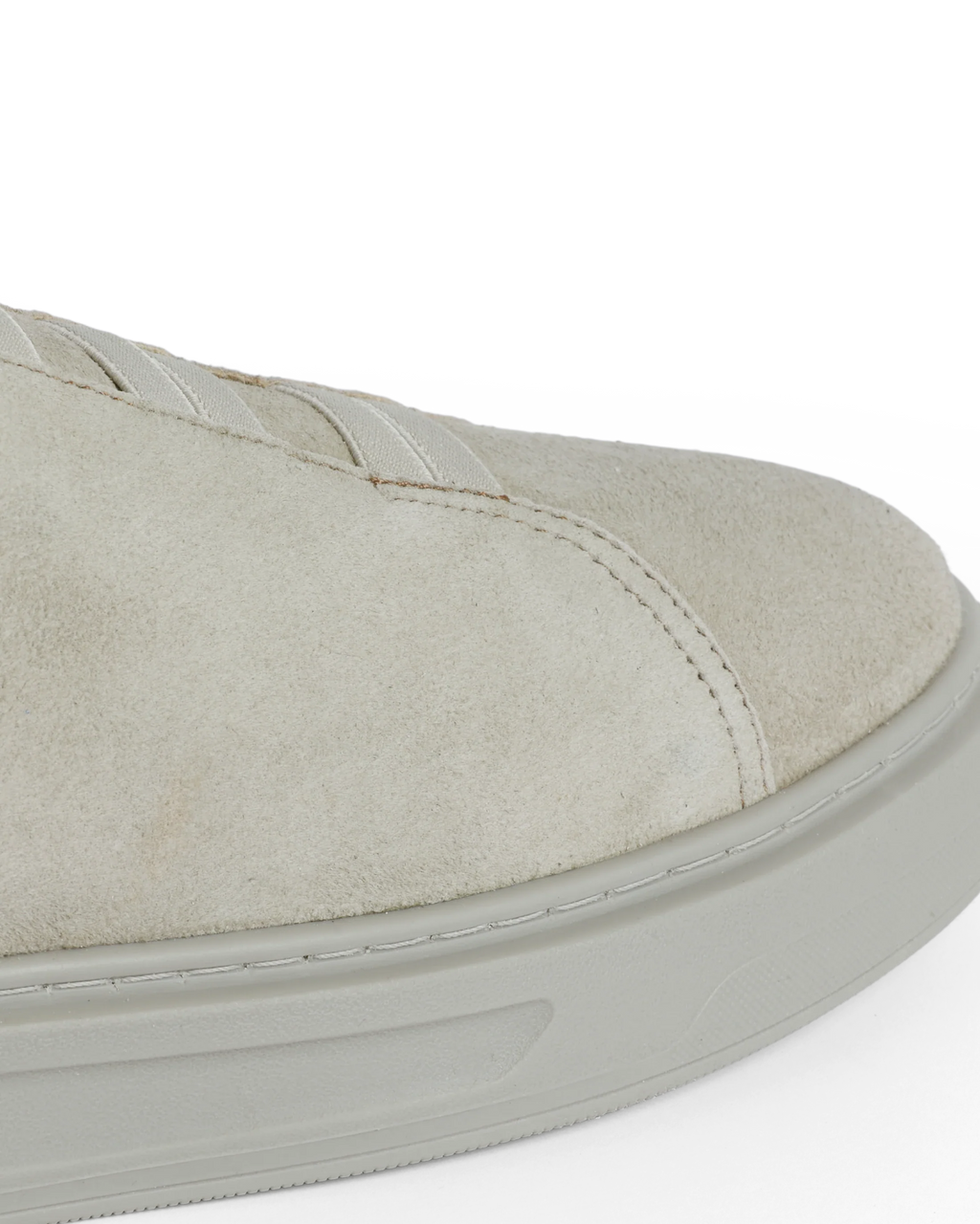 Handmade Goat Suede Slip-On Trainers