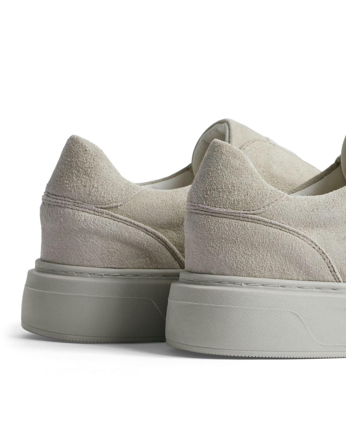 Handmade Goat Suede Slip-On Trainers