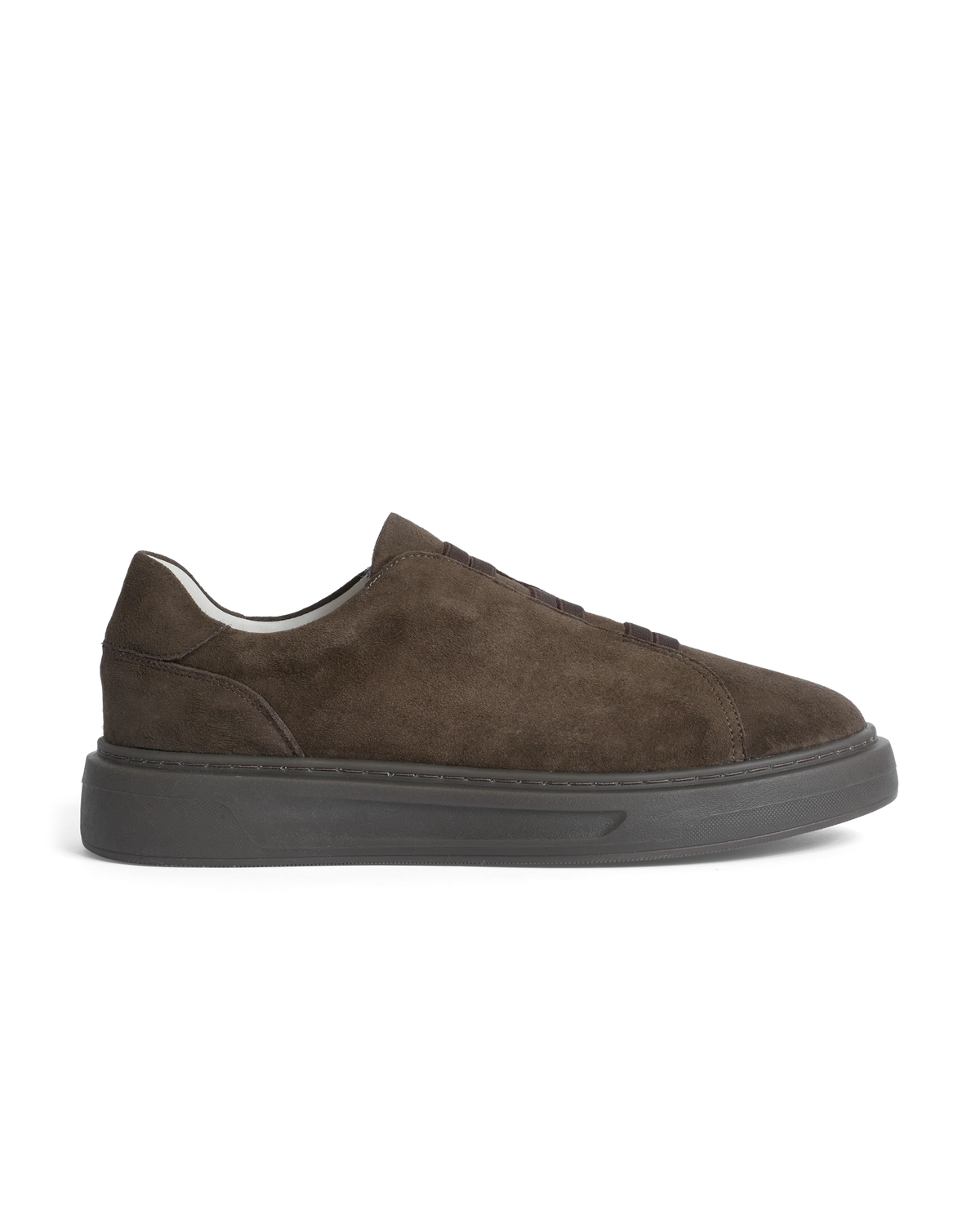 Handmade Goat Suede Slip-On Trainers