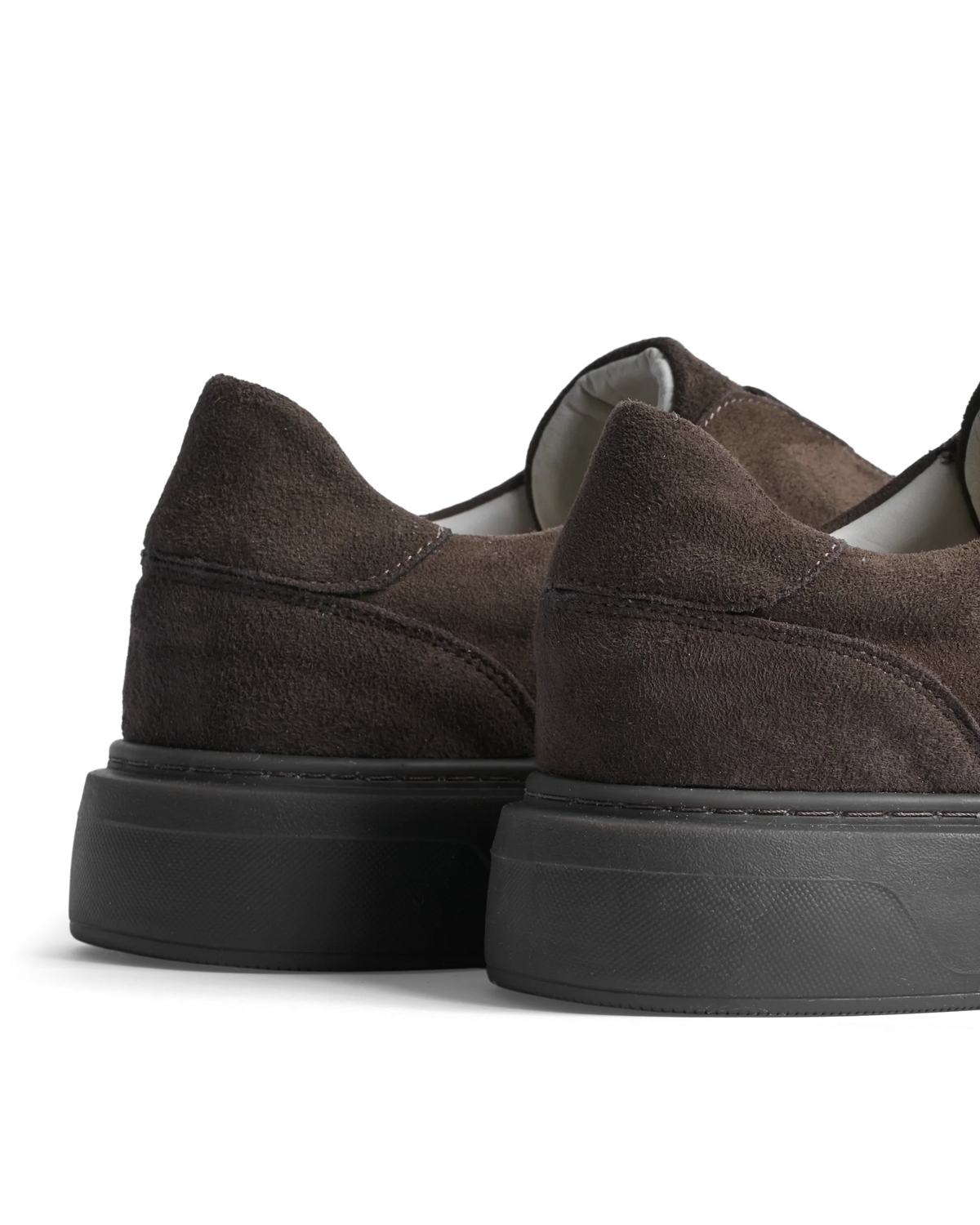 Handmade Goat Suede Slip-On Trainers