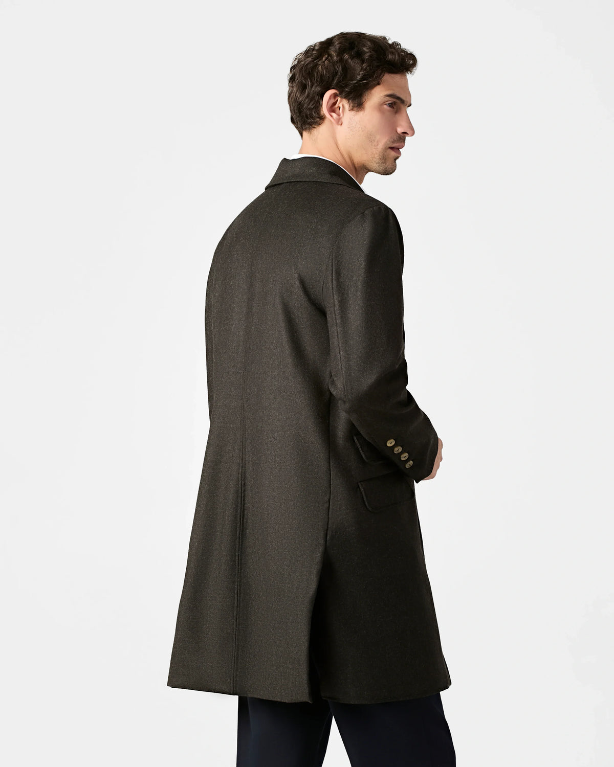 100% Merino Wool Overcoat