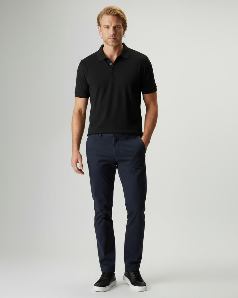 Pima Cotton Piqué Polo Shirt – 2-Pack