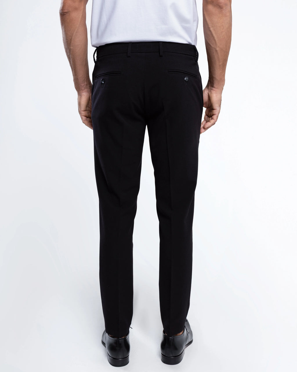 Slim Tailored Trousers with Side Adjusters