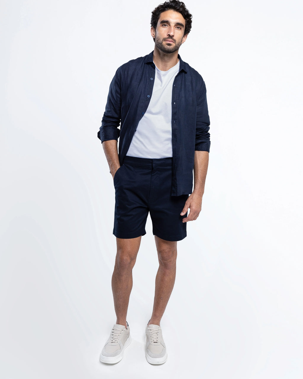 Cotton Twill Chino Shorts