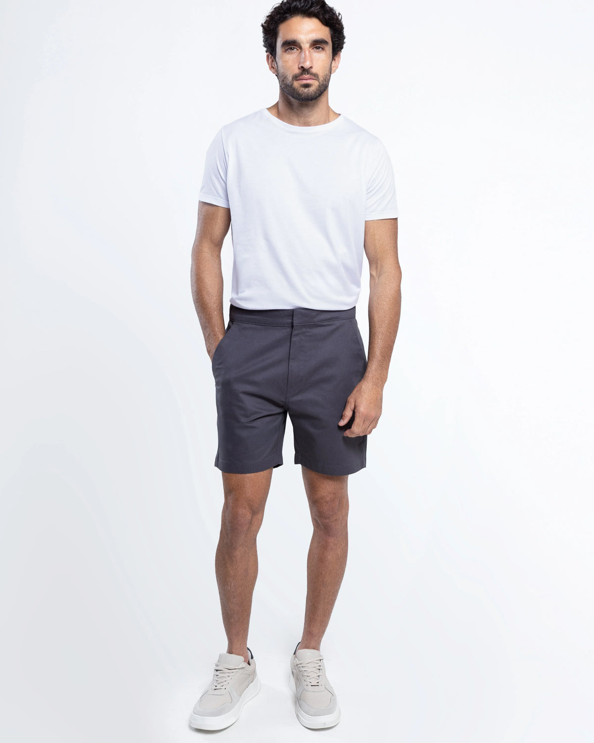 Cotton Twill Chino Shorts