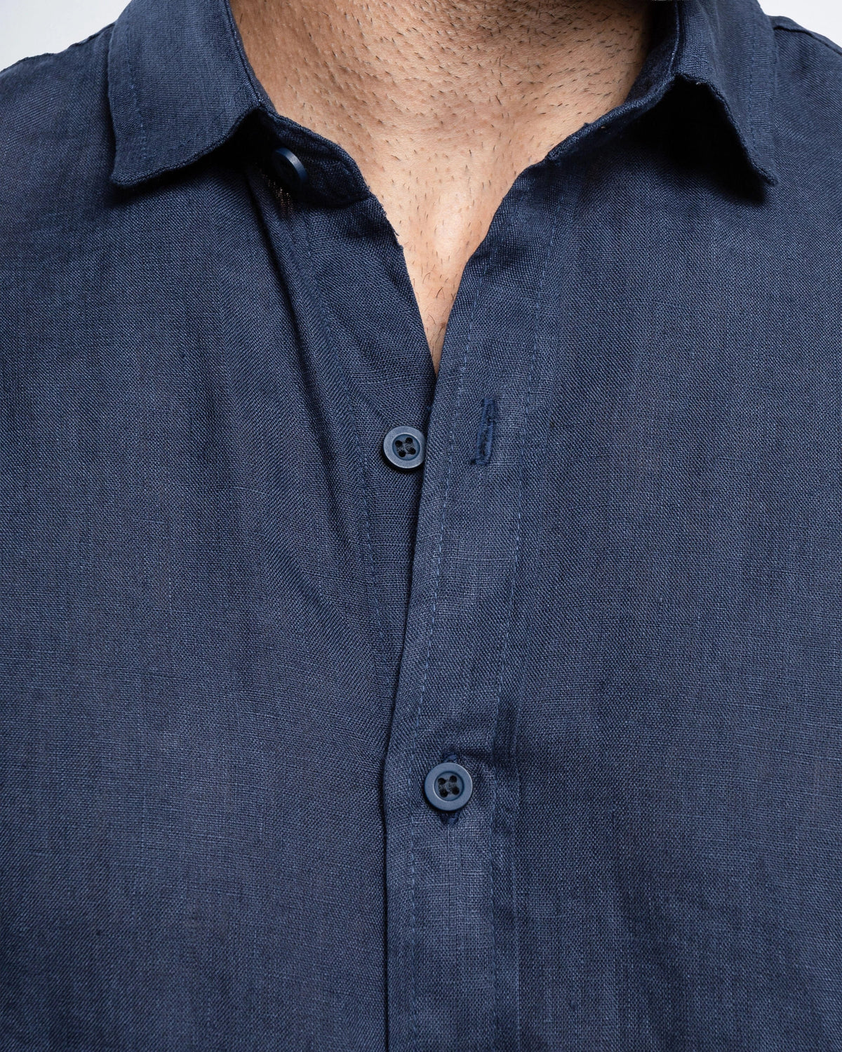 Italian Linen Short-Sleeve Shirt