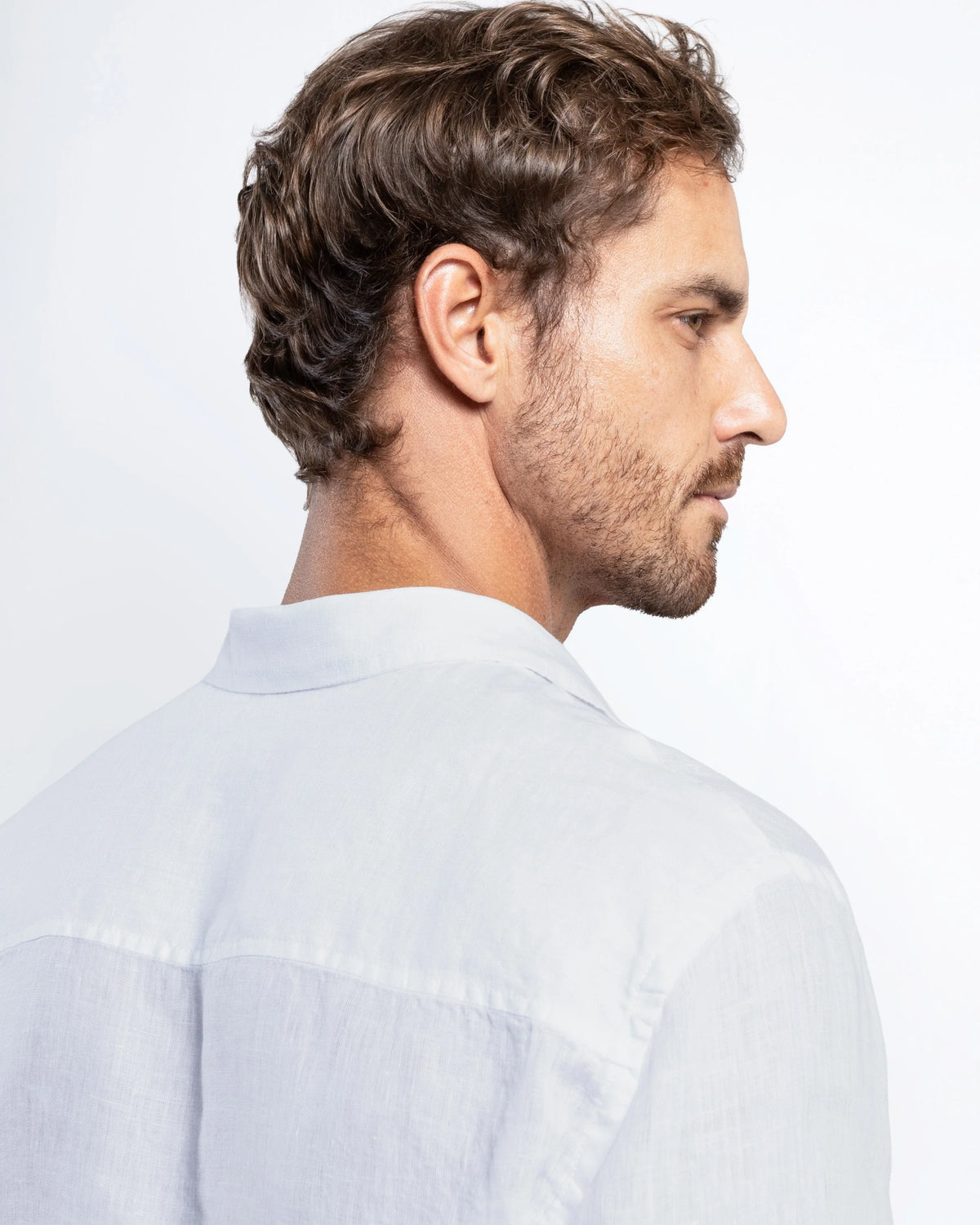 Italian Linen Short-Sleeve Shirt