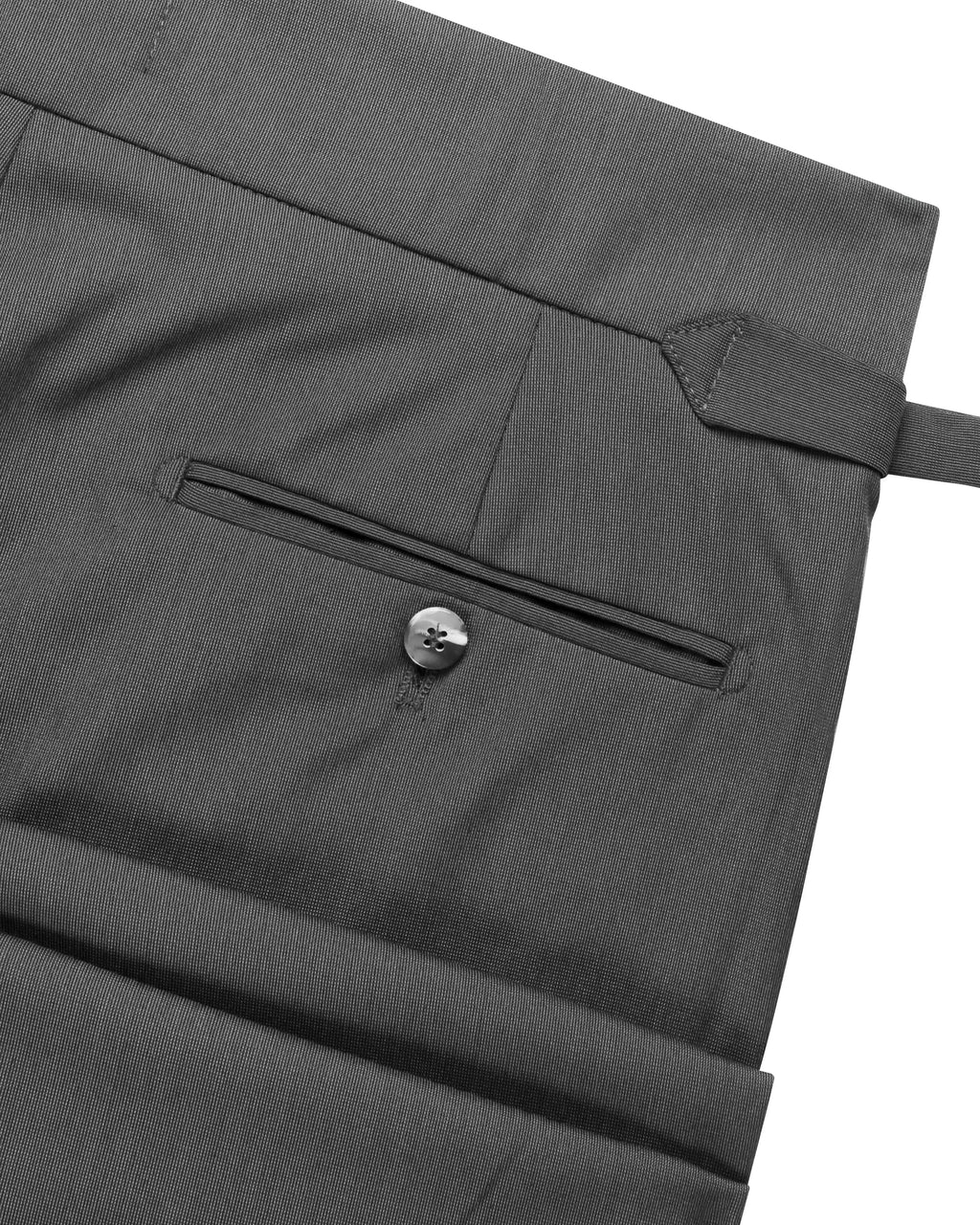 High-Waisted Slim Tailored Trousers