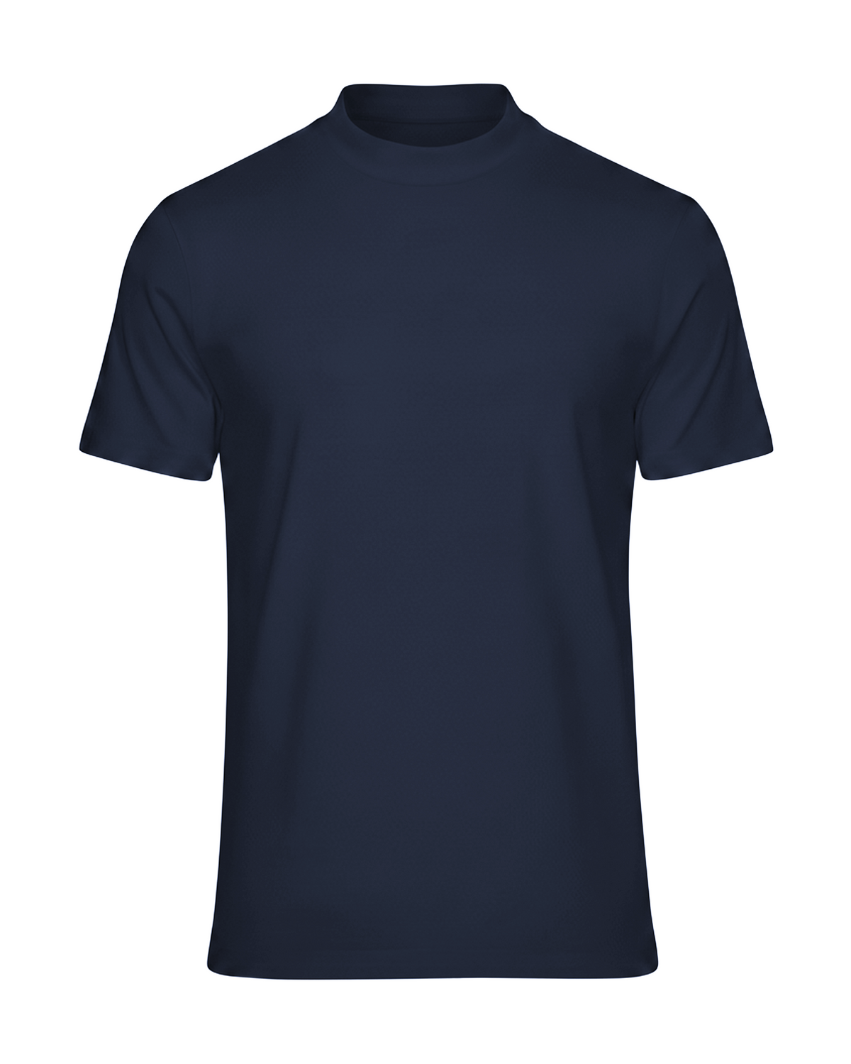 Egyptian Cotton Mock Neck T-Shirt – 3-Pack