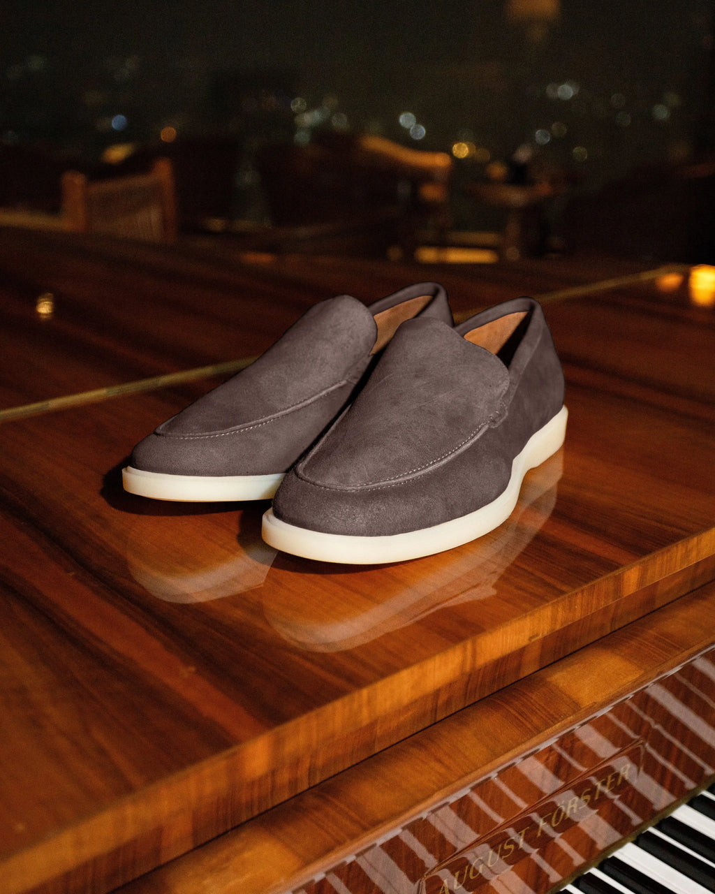 Handmade Goat Suede Loafers