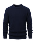 Cable Knit Jumper – Navy