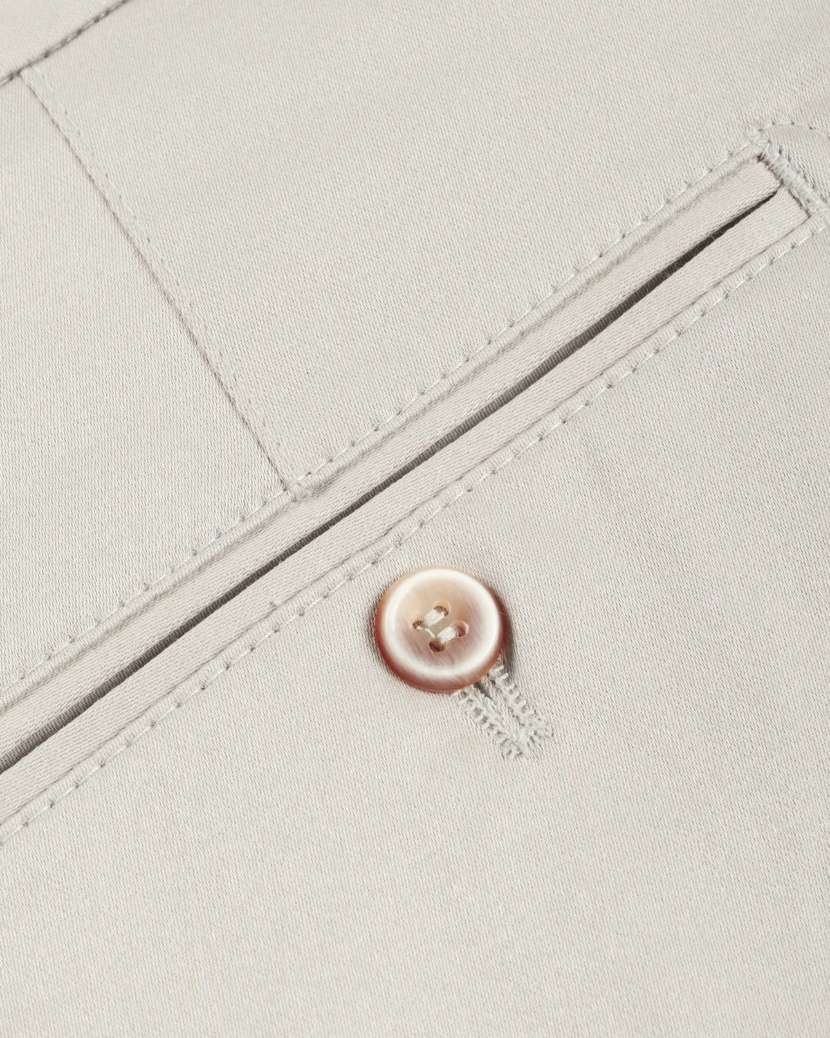 Sateen Cotton Tailored Trousers
