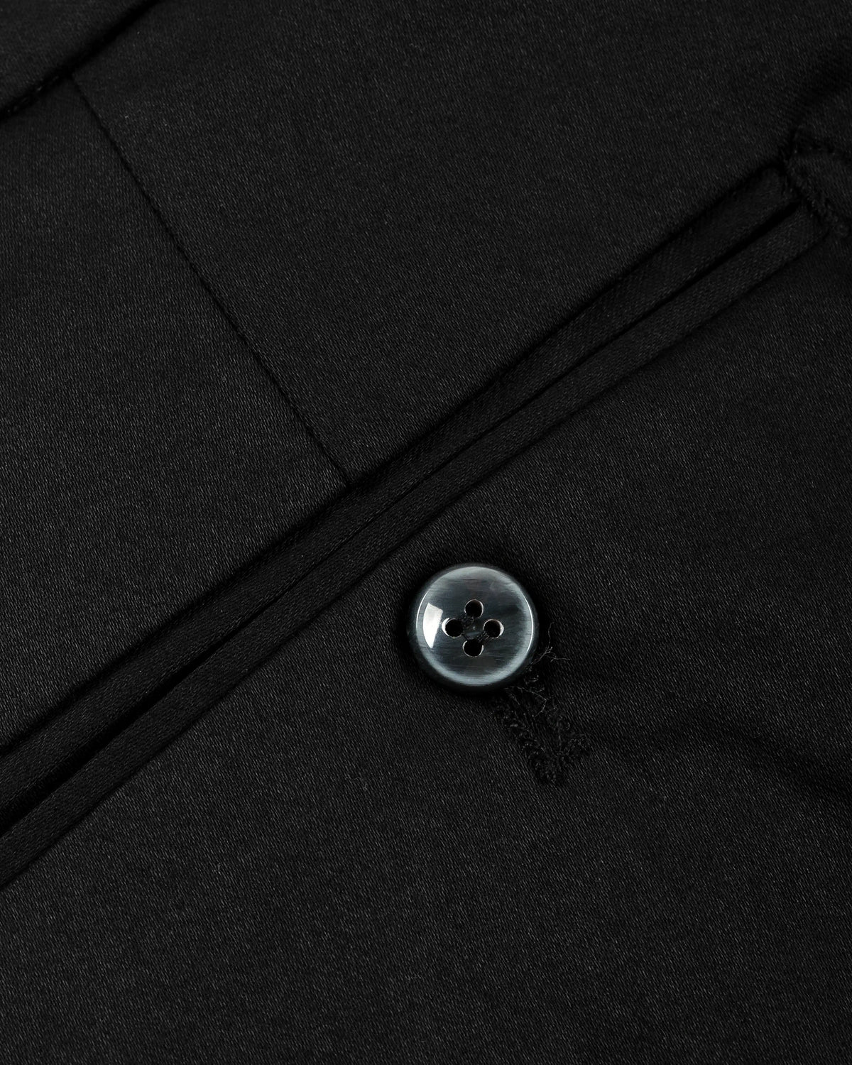 Sateen Cotton Tailored Trousers