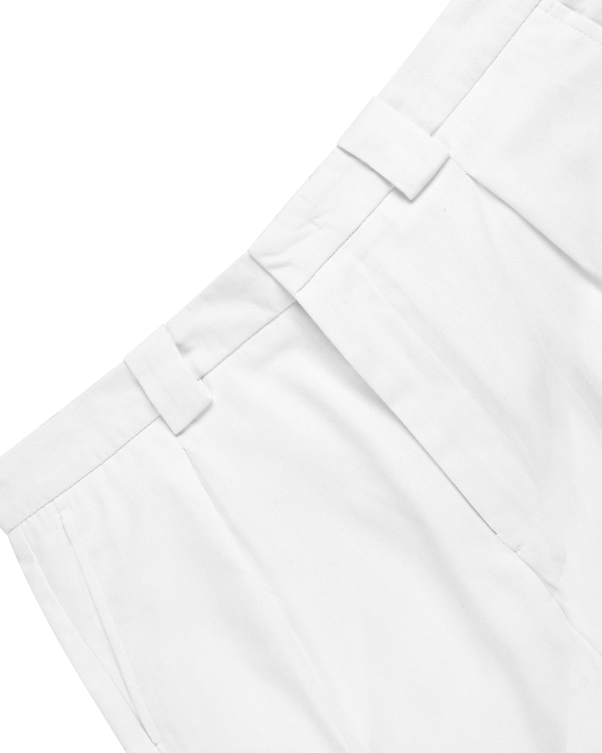 Italian-Cut Cotton Tailored Trousers