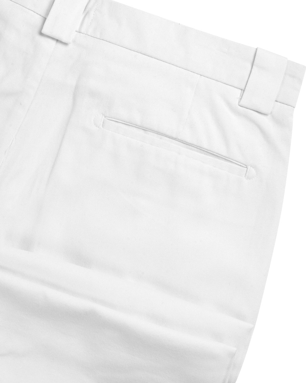 Italian-Cut Cotton Tailored Trousers