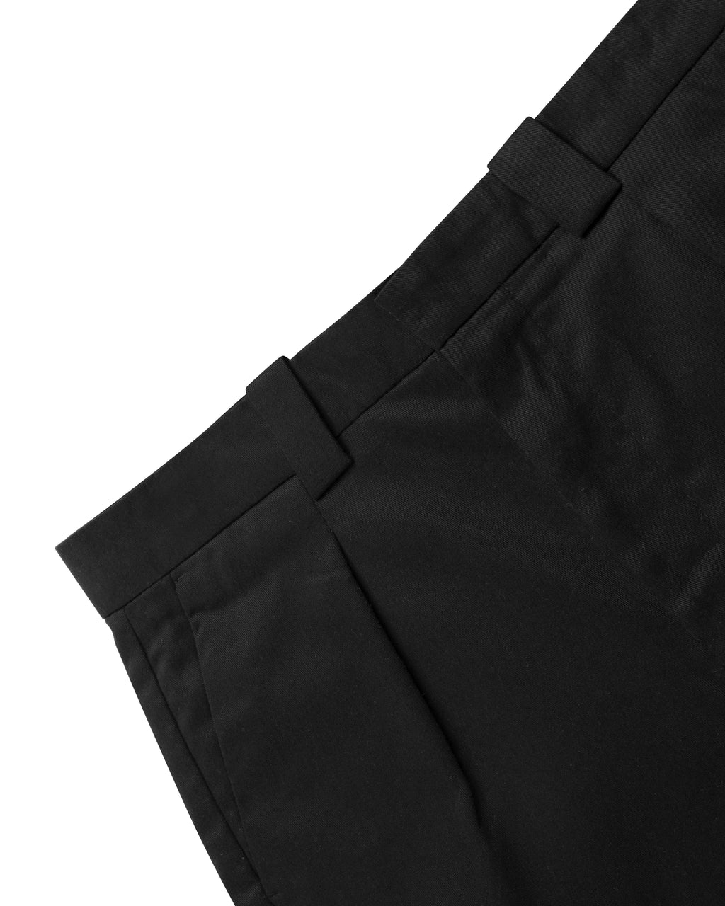 Italian-Cut Cotton Tailored Trousers
