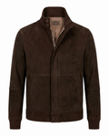 Chamois Sheepskin Suede Jacket | Elmont Row