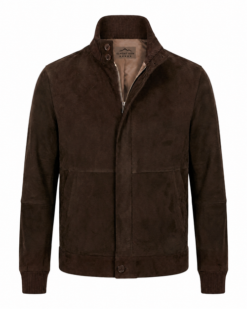Chamois Sheepskin Suede Jacket | Elmont Row