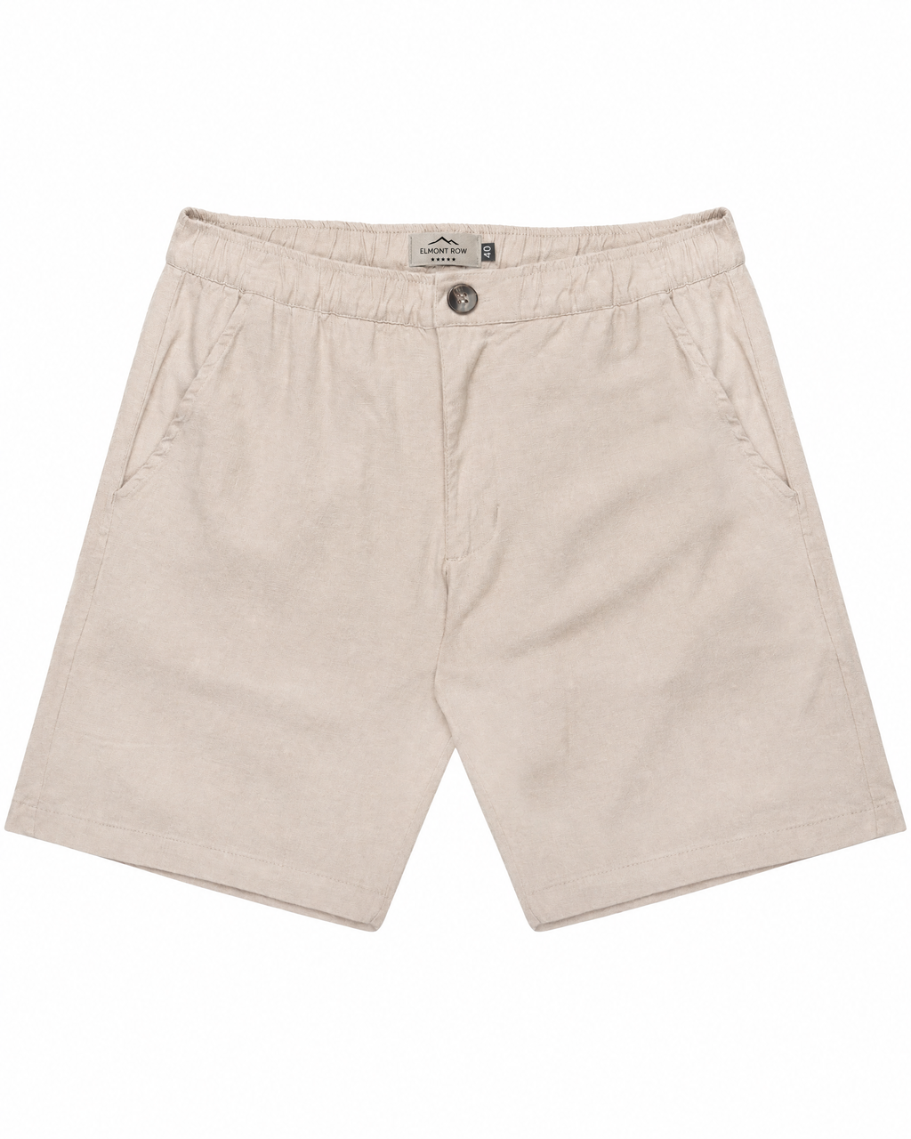 Linen-Blend Tailored Shorts | Elmont Row