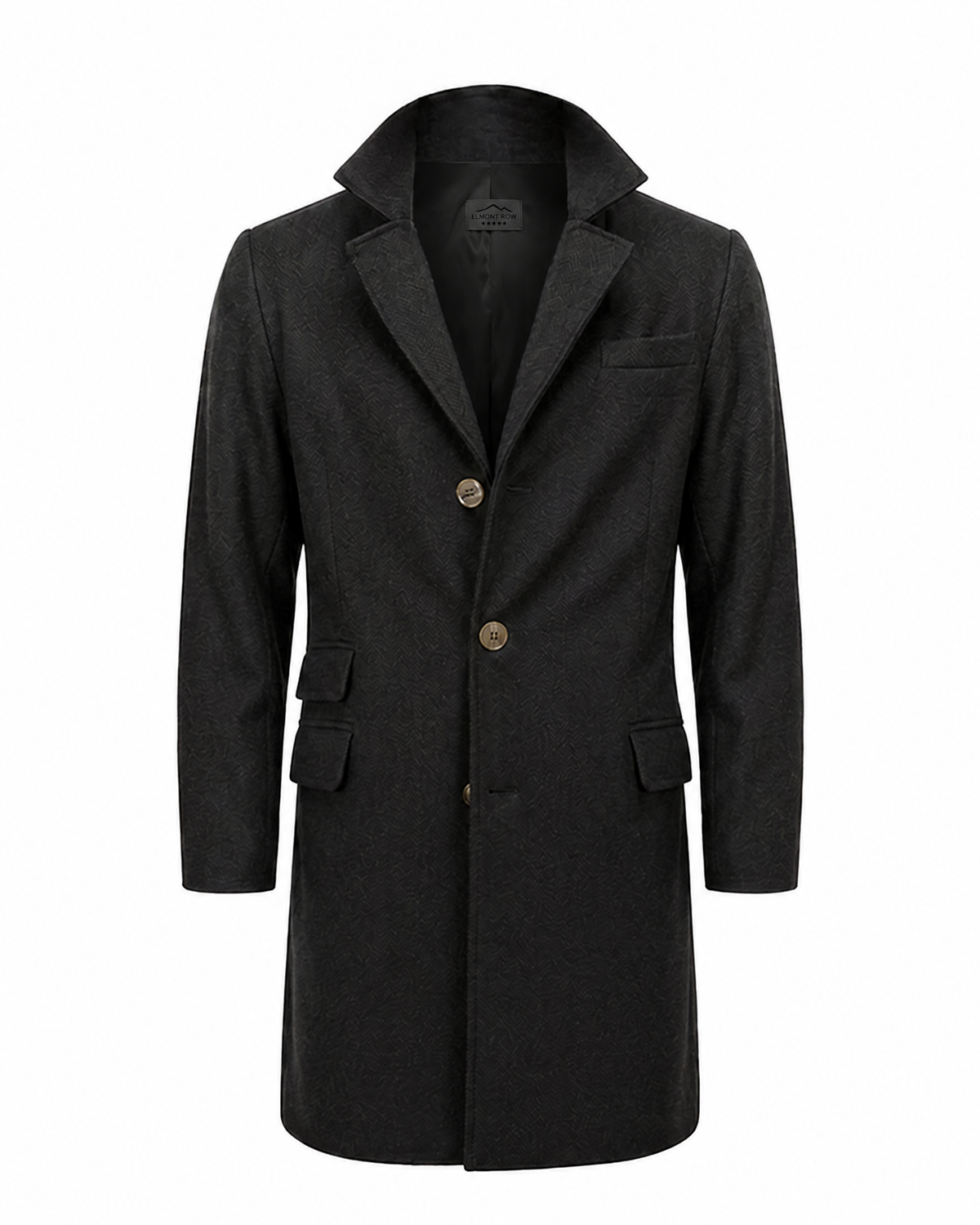 100% Merino Wool Overcoat | Elmont Row