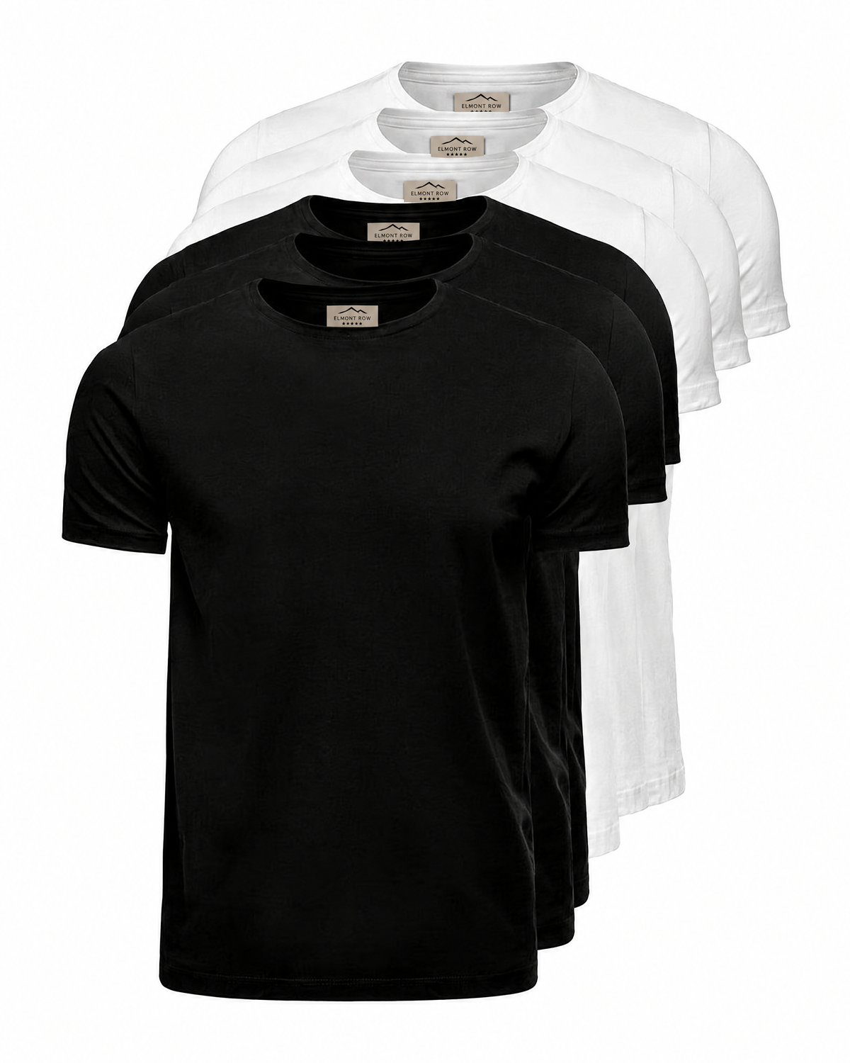 Egyptian Cotton T-Shirt – 6-Pack | Elmont Row