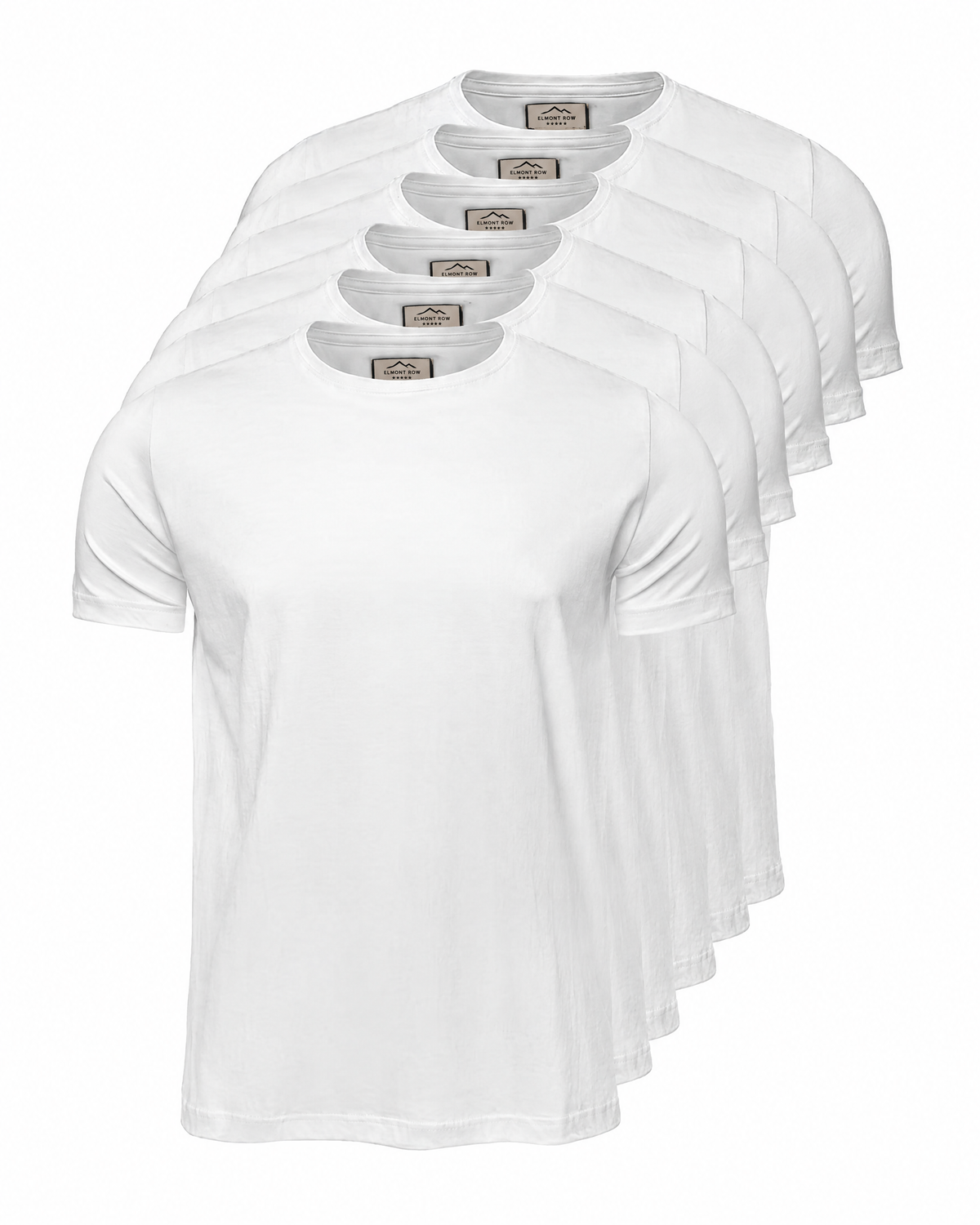 Egyptian Cotton T-Shirt – 6-Pack | Elmont Row