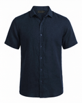 Italian Linen Short-Sleeve Shirt | Elmont Row