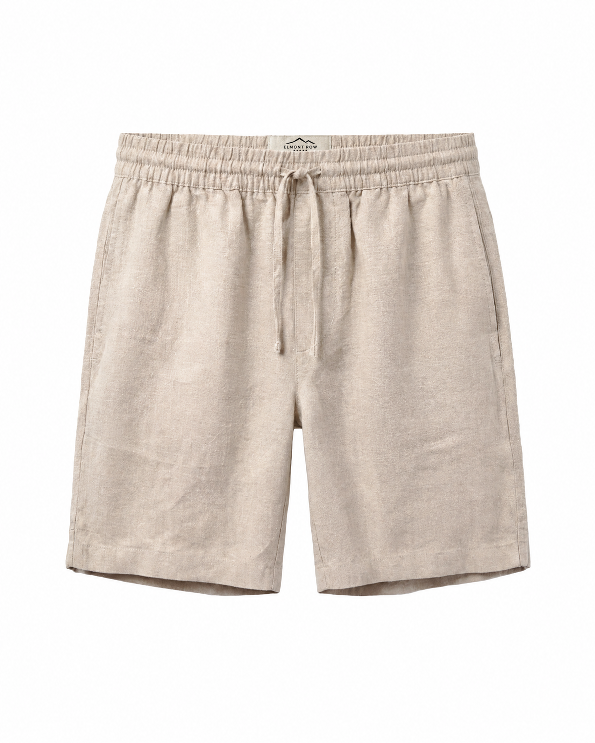 Linen-Blend Drawstring Shorts | Elmont Row