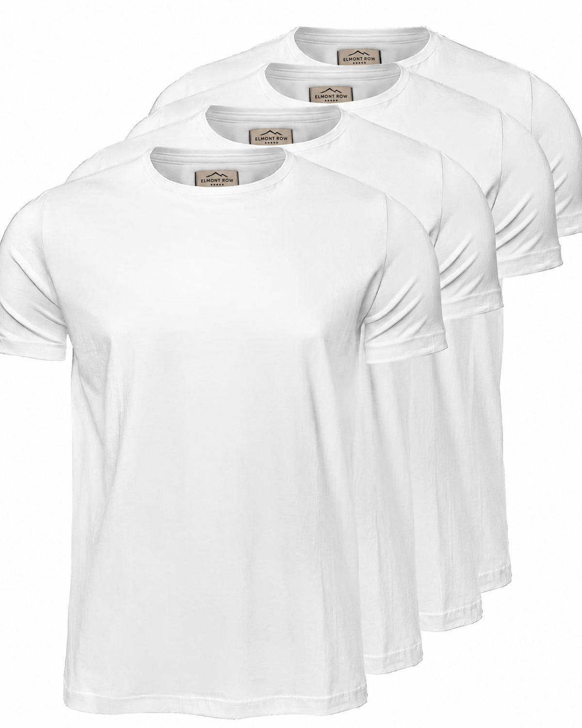 Egyptian Cotton T-Shirt – 4-Pack | Elmont Row