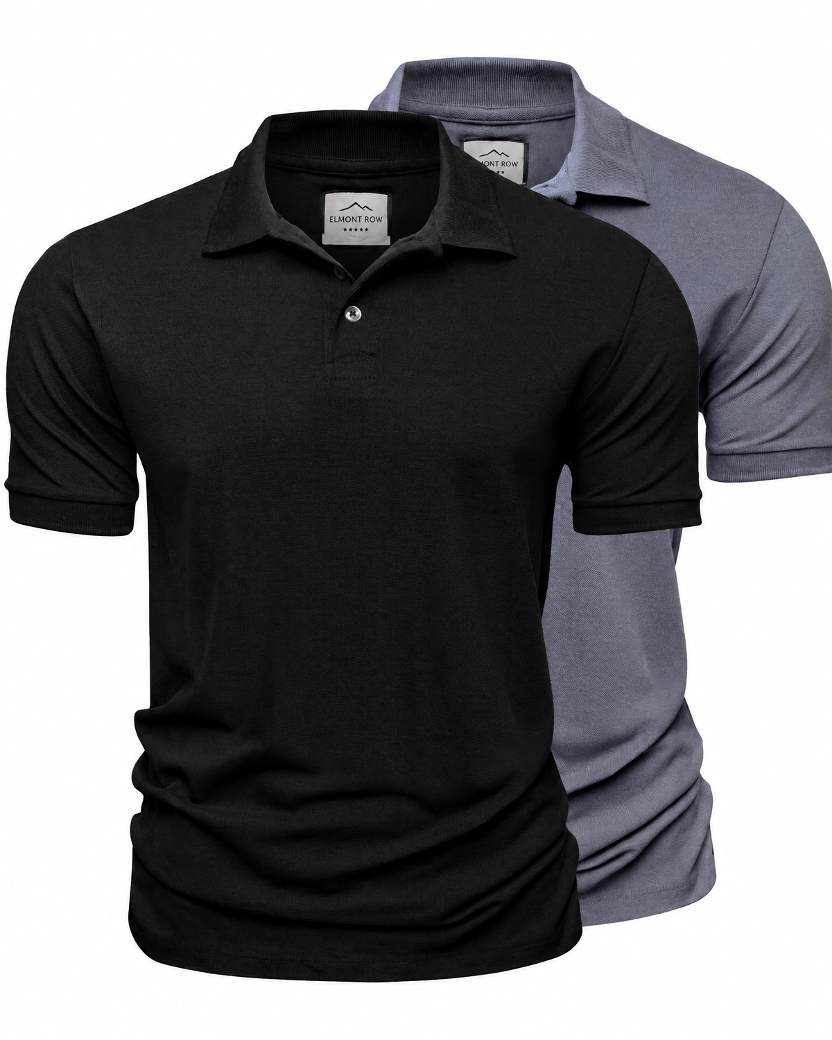 Pima Cotton Piqué Polo Shirt – 2-Pack | Elmont Row