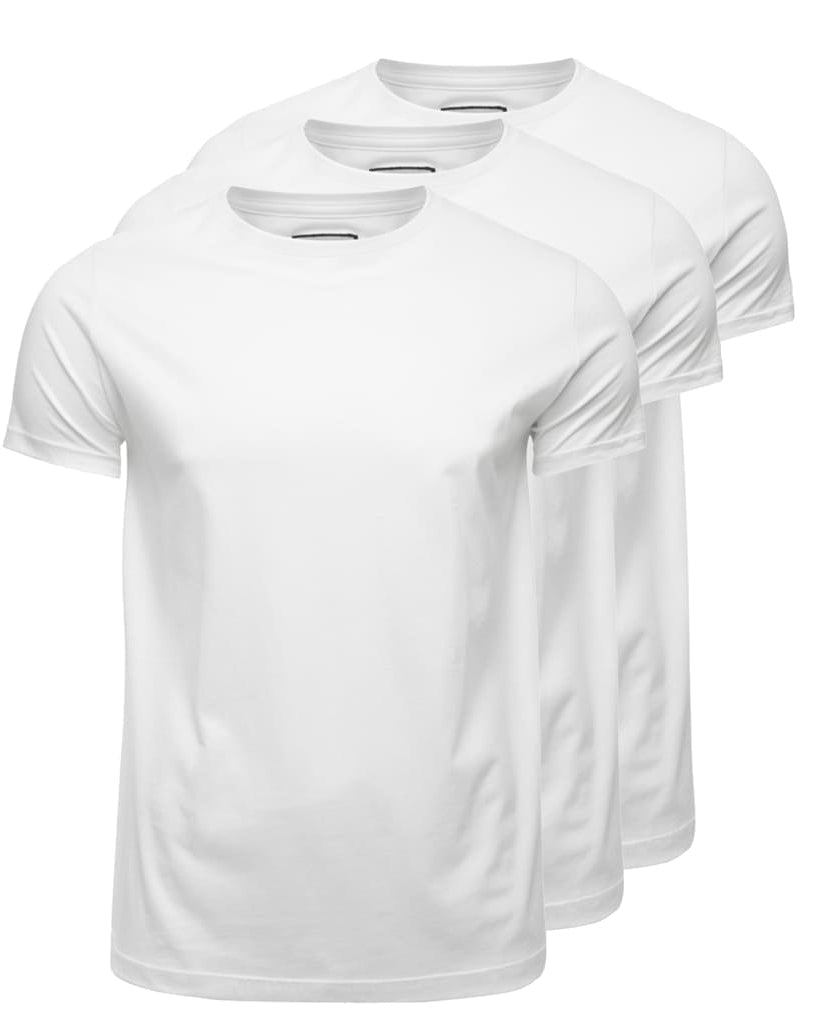 Pima Cotton T-Shirt – 3-Pack – 3 White