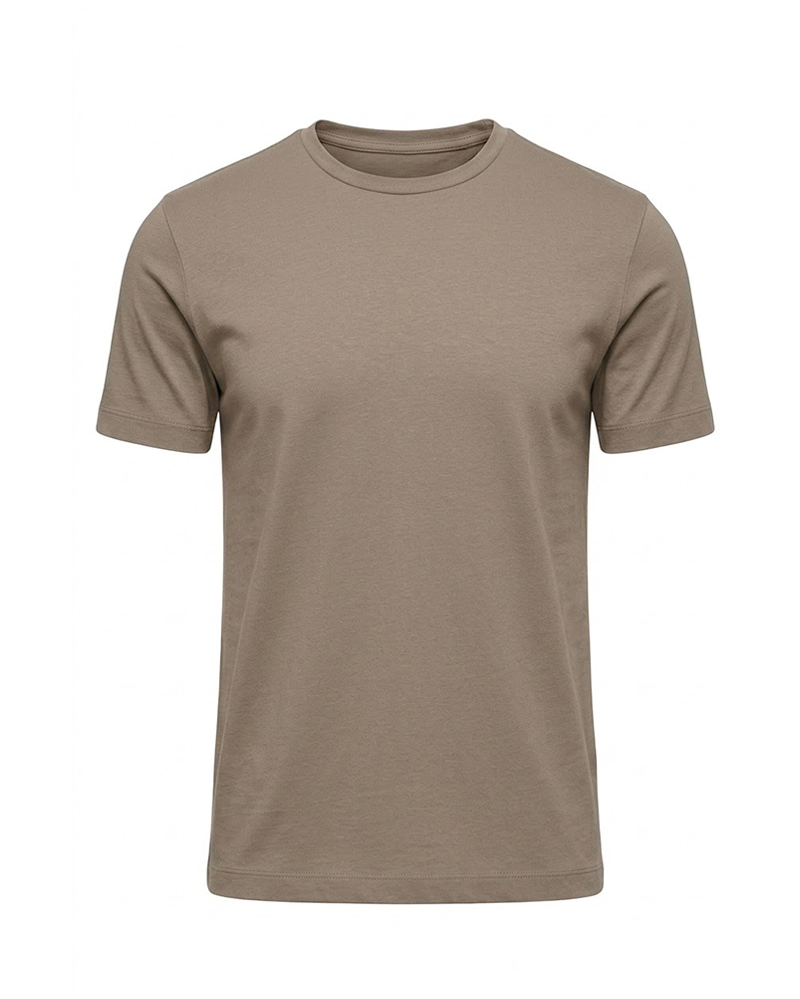 Pima Cotton T-Shirt – Taupe